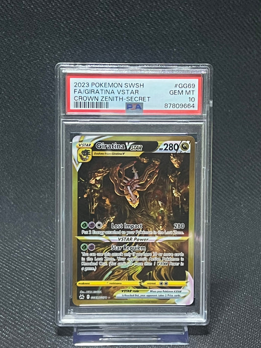 PSA 10 Giratina Vstar, CRown Zenith- Secret