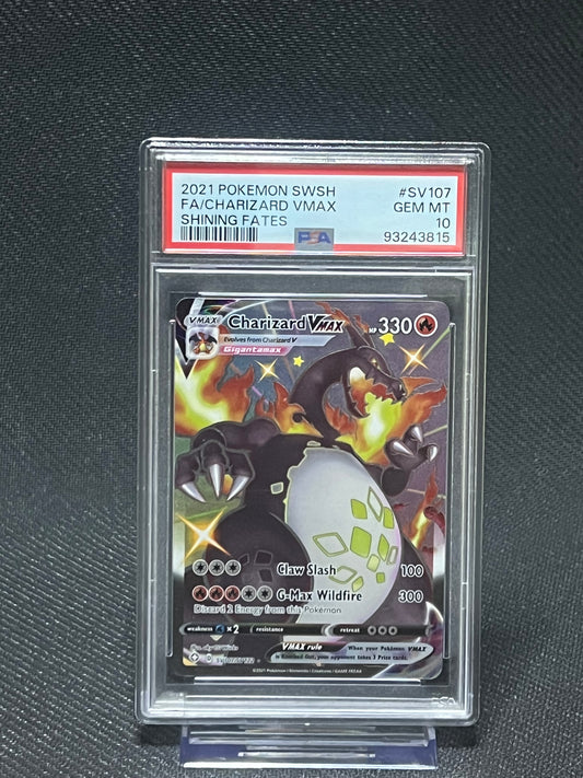 PSA 10 Charizard Vmax, Shining fates