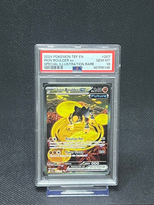 PSA 10 Iron Boulder, SIR, Temporal Forces