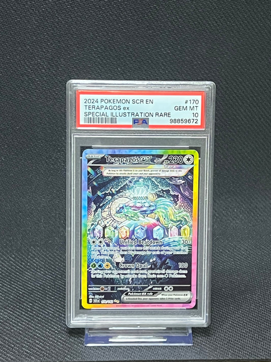 PSA 10 Terapagos ex, SIR, Stellar Crown